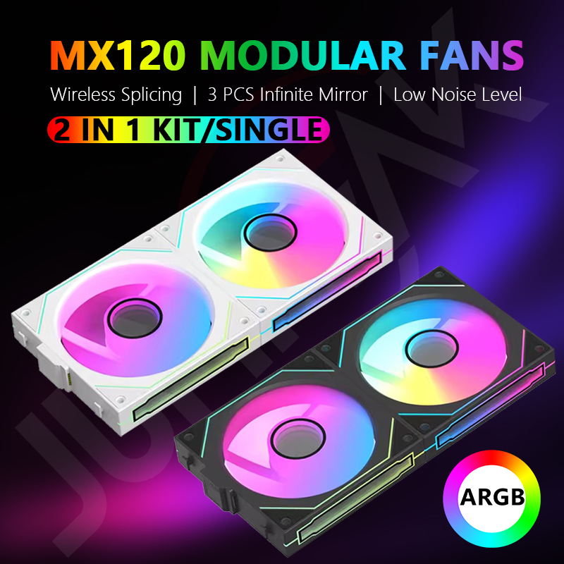 Pc Water Cooling - Jumpeak mx120 240mm modularer drahtloser spleiß