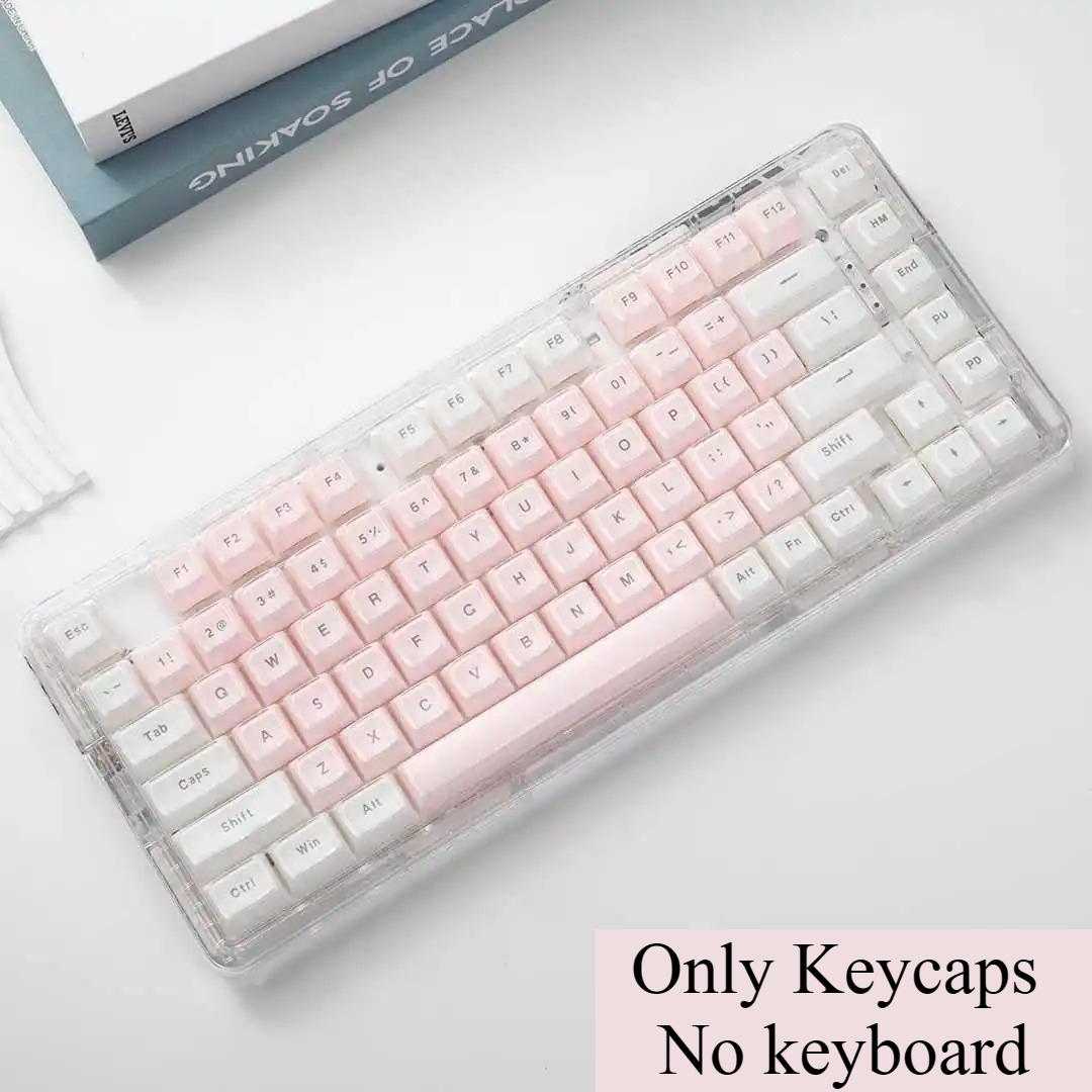Kristallklare Tastenkappen Ros – Pc Gaming Pink Bewertung und Preis