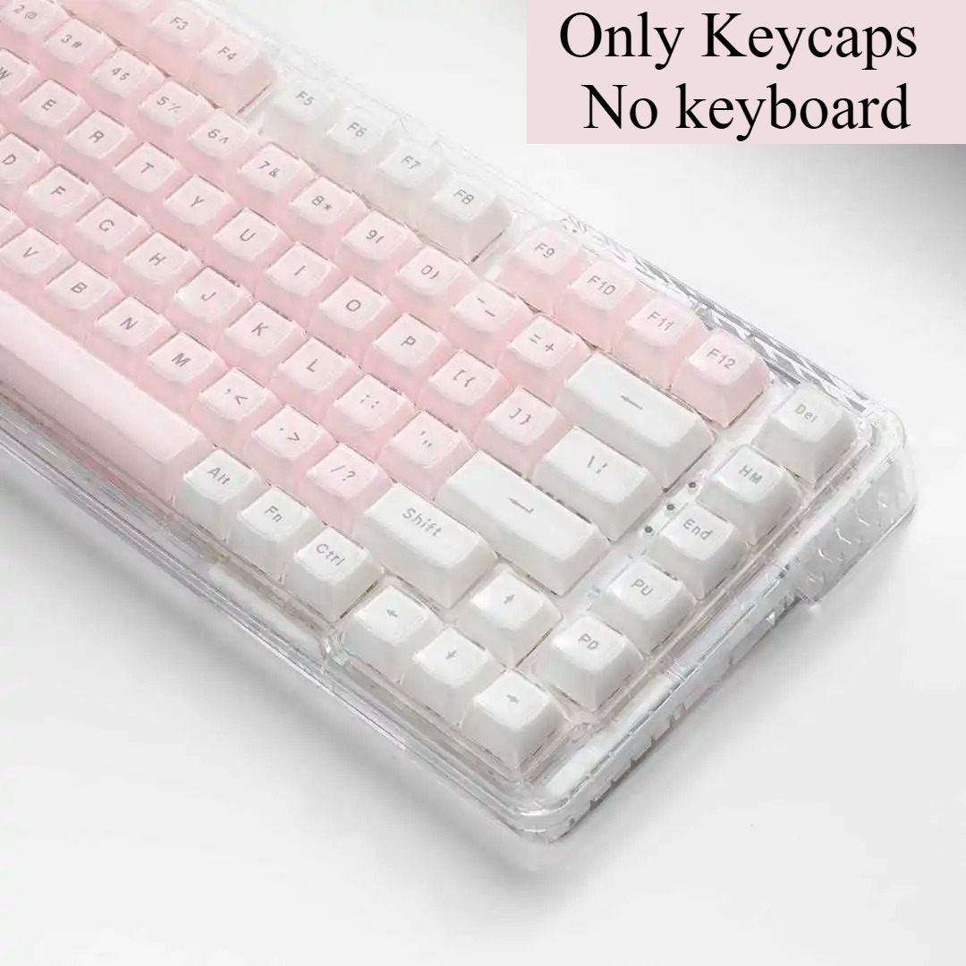Kristallklare Tastenkappen Ros – Pc Gaming Pink Bewertung und Preis