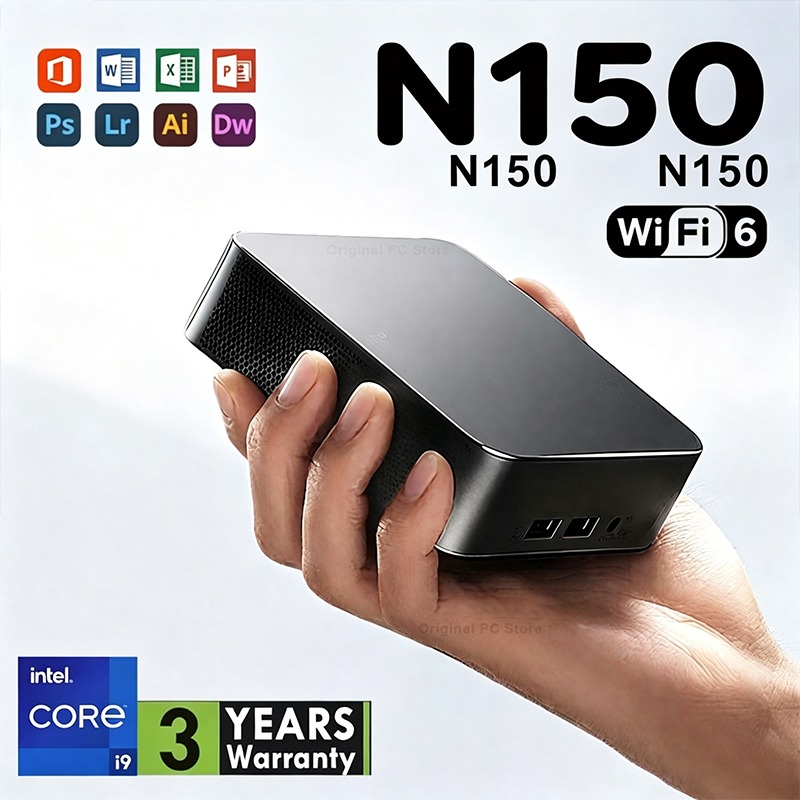 Intel N150 Mini-PC Kompakter L – Pc Gaming Intel Bewertung und Preis