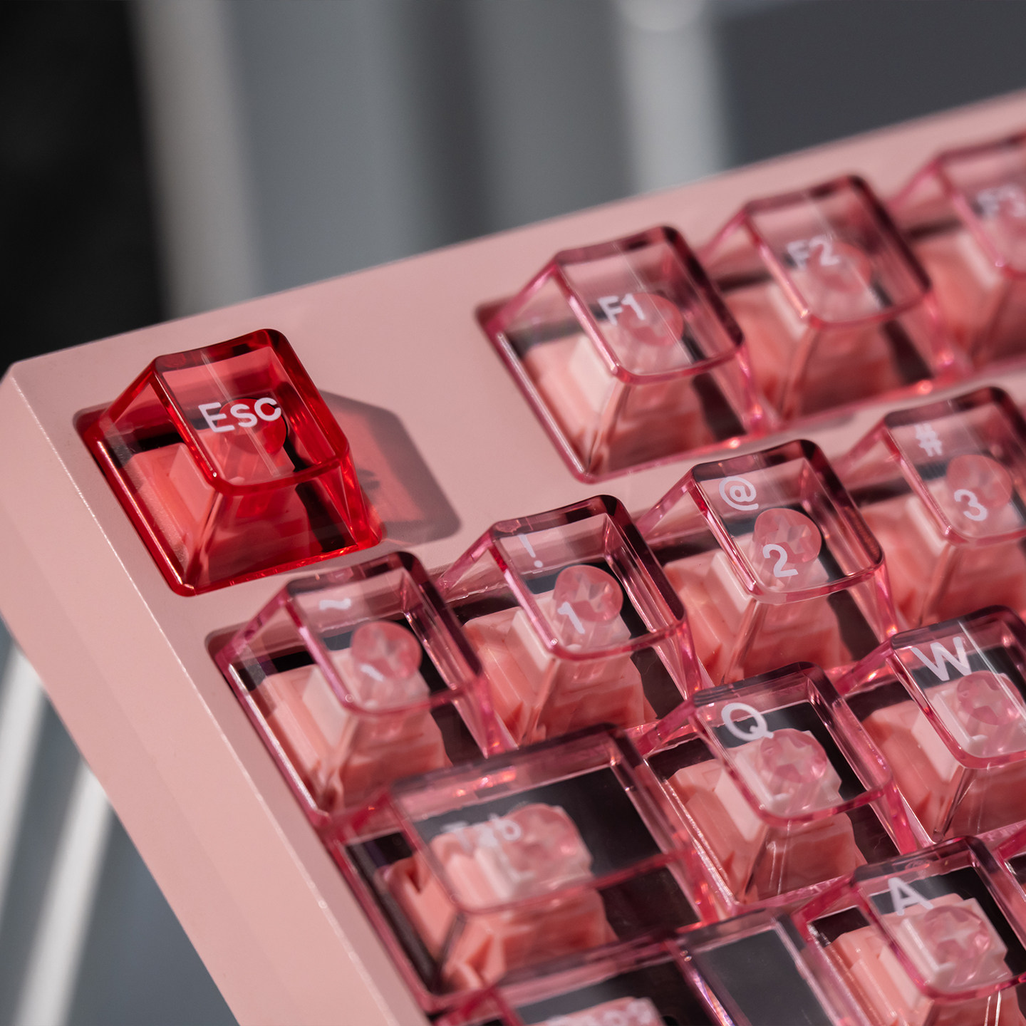 Rosa Kristallklare Cherry-Prof – Pc Gaming Pink Bewertung und Preis