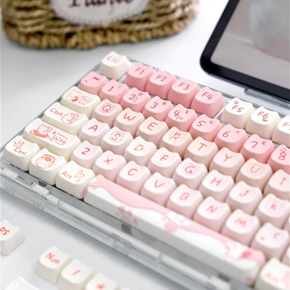 Rosa Kätzchen-Tastenkappe, Kat – Pc Gaming Pink Bewertung und Preis
