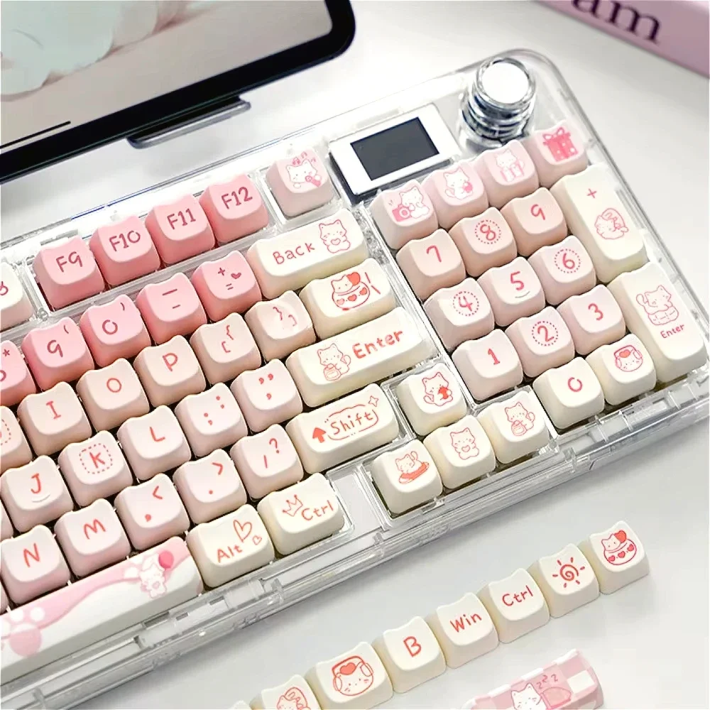 Rosa Kätzchen-Tastenkappe, Kat – Pc Gaming Pink Bewertung und Preis
